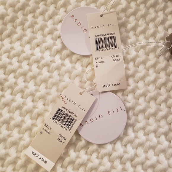 Anthropologie Radio Fiji Striped Bikini - Picture 5 of 5